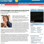 Il Corriere delle Alpi “Cortinametraggio al via in giuria anche Neri Parenti”
