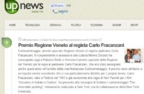 Up news “Premio Regione Veneto al regista Carlo Fracanzani”